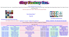 Desktop Screenshot of clayfactory.net